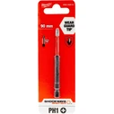 Milwaukee PH1 Shockwave Phillips Screwdriver Bit 90mm - 4932430851