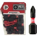 Milwaukee Σετ 25 μύτες κατσαβιδιού Αστέρι SHOCKWAVE Impact Duty (4932430861)