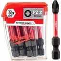 Milwaukee Shockwave Pozidriv Screwdriver Bit PZ2 (MPN 4932430866)