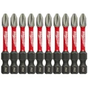 Milwaukee Shockwave Pozidriv Screwdriver Bit PZ2 (MPN 4932430866)