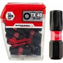 Milwaukee Σετ 25 Μύτες Κατσαβιδιού Torx / Αστέρι SHOCKWAVE 4932430889