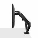 LINDY Dual Mount Desktop Gas Spring Monitor Arm - Black