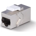 Lindy Single RJ45 Keystone Module Cat6a Silver (60188)