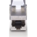 Lindy Single RJ45 Keystone Module Cat6a Silver (60188)
