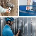 Abus Ατσάλινο Λουκέτο Πέταλο Bluetooth Ασημί