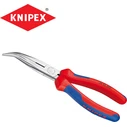 KNIPEX Flat Round Pliers with Cutting Edge 200 mm (Model 26 22 200)