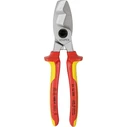 Knipex Κόφτης Καλωδίων Πλάγιος Ηλεκτρολόγου 200 mm (95 16 200)