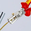 KNIPEX Cable Shears with Stripping Function (Model 13 66 180), 180 mm