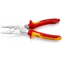 Knipex Πένσα Απογύμνωσης Καλωδίων με Κόφτη 200 mm 1000V (13 96 200 T)