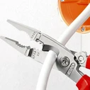 Knipex Πένσα Απογύμνωσης Καλωδίων με Κόφτη 200 mm 1000V (13 96 200 T)