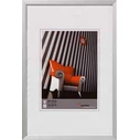 Κορνίζα Τοίχου Walther Chair 13x18 Aluminum Silver AJ318S