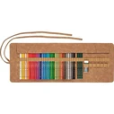 Faber Castell Polychromos Colouring Set 34 Pieces Pencil Roll