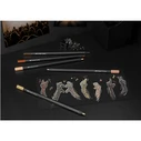 FABER-CASTELL Colored Pencils Black Edition Skin Tones - 12 pcs