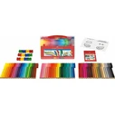 FABER-CASTELL Σετ 60 μαρκαδόρων Connector σε βαλιτσάκι