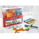 Faber-Castell Connector Felt-Tip Pens - 80-piece Set