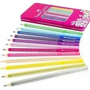 FABER-CASTELL Sparkle Colored Pencils 12-pack (Metal Tin)