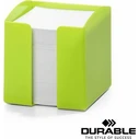 DURABLE TREND Zettelkasten πράσινο - θήκη με 800 φύλλα 90x90 mm