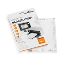 DURABLE Badgemaker ενθέσιμες ετικέτες 40x75 mm 240 τεμ. λευκό