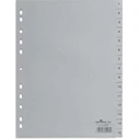 DURABLE Zahlenregister A4 1-15 PP πλήρες κάλυμμα, γκρι