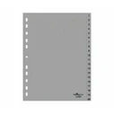 DURABLE Αριθμητικό διαχωριστικό A4 1-20, PP, αδιαφανές γκρι