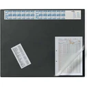 DURABLE Desk Pad (Full-View) with Calendar 65 x 52 cm, Black