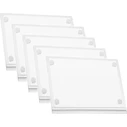 DURABLE Waterproof Self-adhesive A4 Poster Pockets, 5-pack