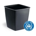 DURABLE OPTIMO κάδος απορριμμάτων 18L τετράγωνος ανθρακί