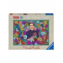Ravensburger Puzzle Frida Kahlo's Paradise Parrot Monkey and Blooms 1000pcs