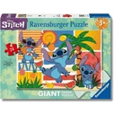 Ravensburger Πάζλ Disney Stitch on Vacation Giant Floor Puzzle 24 τεμαχίων