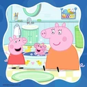 Ravensburger Puzzle Πάζλ Peppa Pig Family Firsts 3x49 τεμ