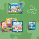Ravensburger Puzzle Πάζλ Peppa Pig Family Firsts 3x49 τεμ