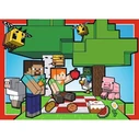 Ravensburger Παζλ Minecraft Bumper Puzzle Pack Realms and Adventures 4x100 τεμάχια