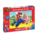 Ravensburger Puzzle Giant Floor Puzzle Super Mario What a Team 24pcs