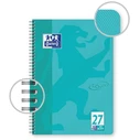 Oxford Collegeblock A4+ L.27 aqua - 80 φύλλα