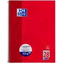 Oxford Collegeblock A4+ 220x295mm, 80 φύλλα, καρώ, περιθώριο αριστερά+δεξιά