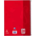 Oxford Collegeblock A4+ 220x295mm, 80 φύλλα, καρώ, περιθώριο αριστερά+δεξιά