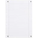 Oxford Collegeblock A4+ 220x295mm 80 Φύλλα Ριγέ με Περιθώρια Αριστερά+Δεξιά