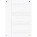 Oxford Collegeblock A4+ 220 x 295 mm, 80 Sheets, Ruled (Lined), White, Right Margin
