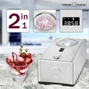 PROFI COOK Ice Cream and Yogurt Maker PC-ICM 1091 N 2 in 1 with Compressor Cooling 1.5L
