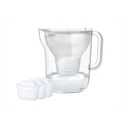 Κανάτα Φίλτρου Brita Style Essential XL με 3 Ανταλλακτικά Φίλτρα MAXTRA Pro Pure Performance, Λευκό