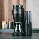 Melitta AromaFresh X 1030-06 Filter Coffee Maker with Grinder (AromaFresh Therm Pro) - Black