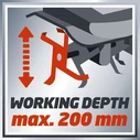 Ηλεκτρική Σκαπτική Φρέζα Einhell GC-RT 7530 (κόκκινο/μαύρο, 750 W, 22 cm)