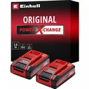 Μπαταρία Power X-Change Plus TWIN-PACK 18V 3,0Ah (κόκκινο/μαύρο, 2 τεμ., χωρίς φορτιστή) - Einhell