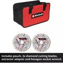 Einhell Professional TP‑MA 36/30 Li BL‑Solo Cordless Wall Chaser (36 V / 2x18 V Power X‑Change) Red/Black — without batteries and charger