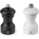 Πιπερόμυλος και Αλατιέρα Peugeot Bistro Duo 10 cm μαύρο/λευκό
