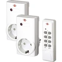 Brennenstuhl Funkschaltset 1000W - 1x Transmitter, 2x Receivers