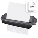 Καταστροφέας Εγγράφων HAMA Mini S6 Strip Cut 6 Φύλλων Μαύρος