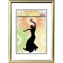 Κορνίζα τοίχου Hama Madrid Gold 15x20 Plastic Frame