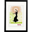 Κορνίζα τοίχου Hama Madrid μαύρη 21x29,7 cm