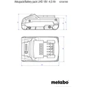 Μπαταρία Εργαλείων Metabo LiHD 18V 4,0Ah